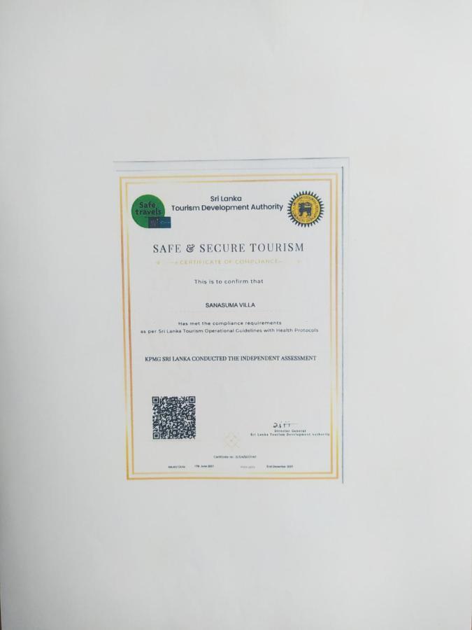Sanasuma Villa Μπεντότα Εξωτερικό φωτογραφία